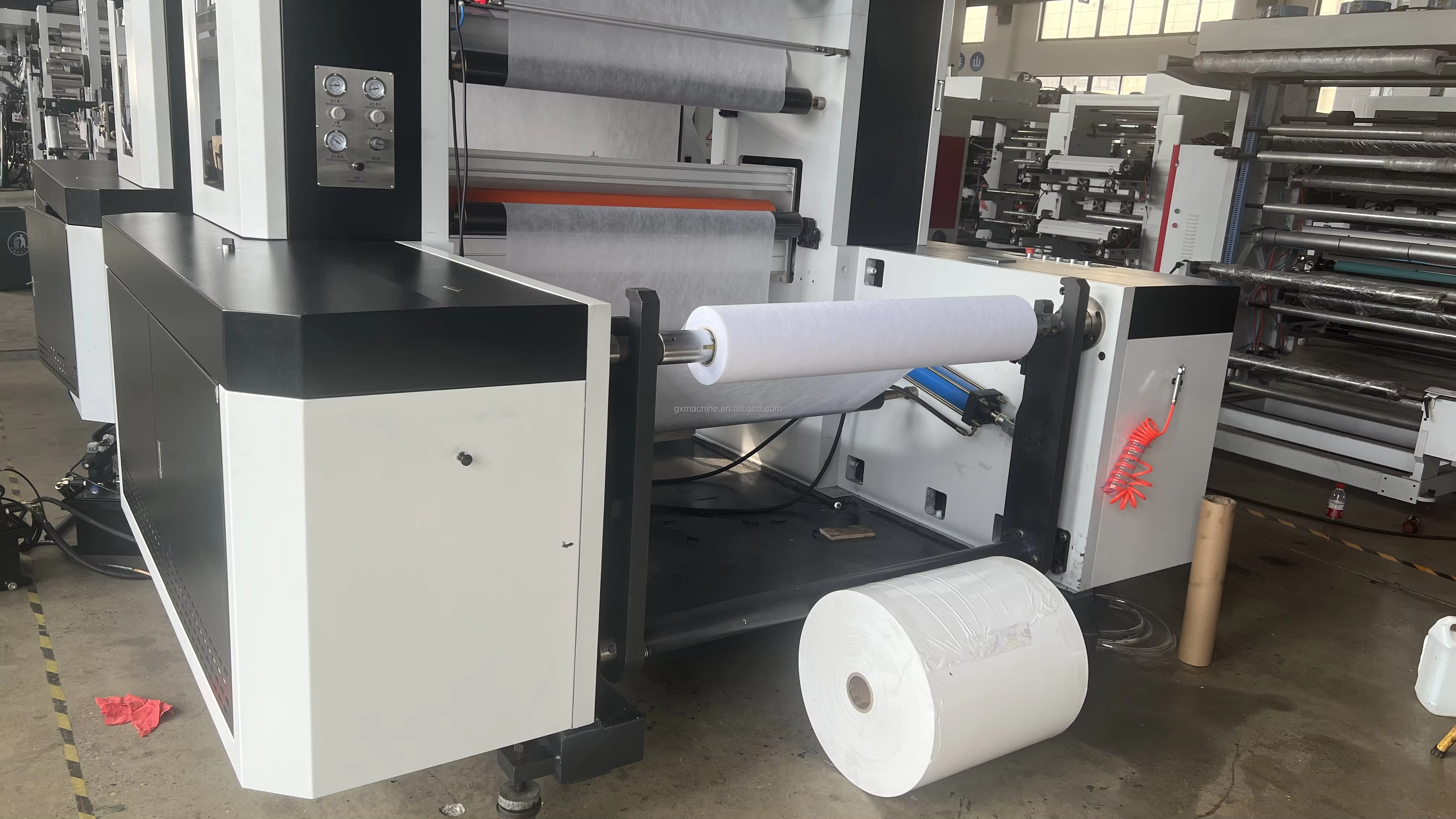 High Speed 6 Colours Semi Servo Central Impression CI Flexo Printing Machine — image 3