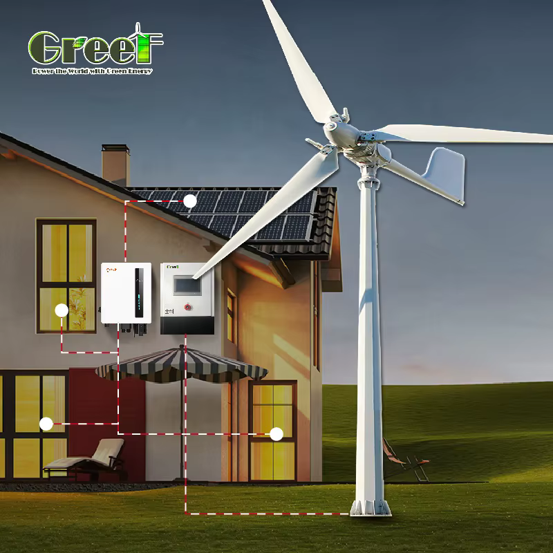 Deye Inverter Lithium Ion Battery Hybrid Power System — image 2