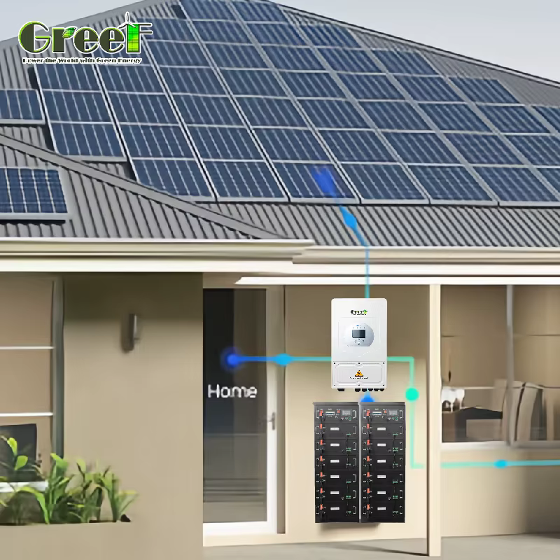 Deye Inverter Lithium Ion Battery Hybrid Power System — image 6