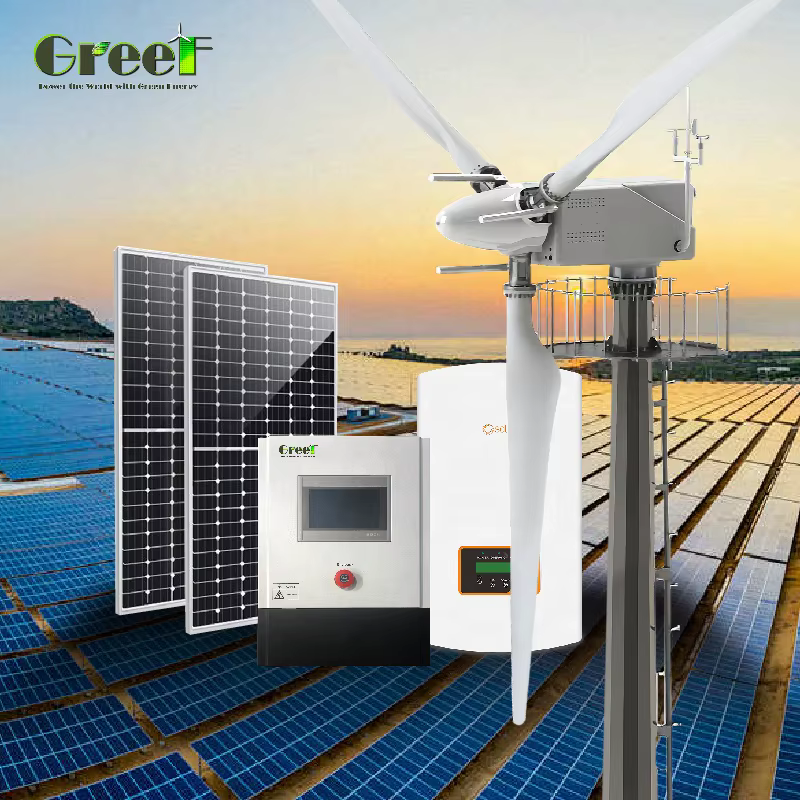3kW-10kW Hybrid Wind Solar System with Lithium Battery — image 4