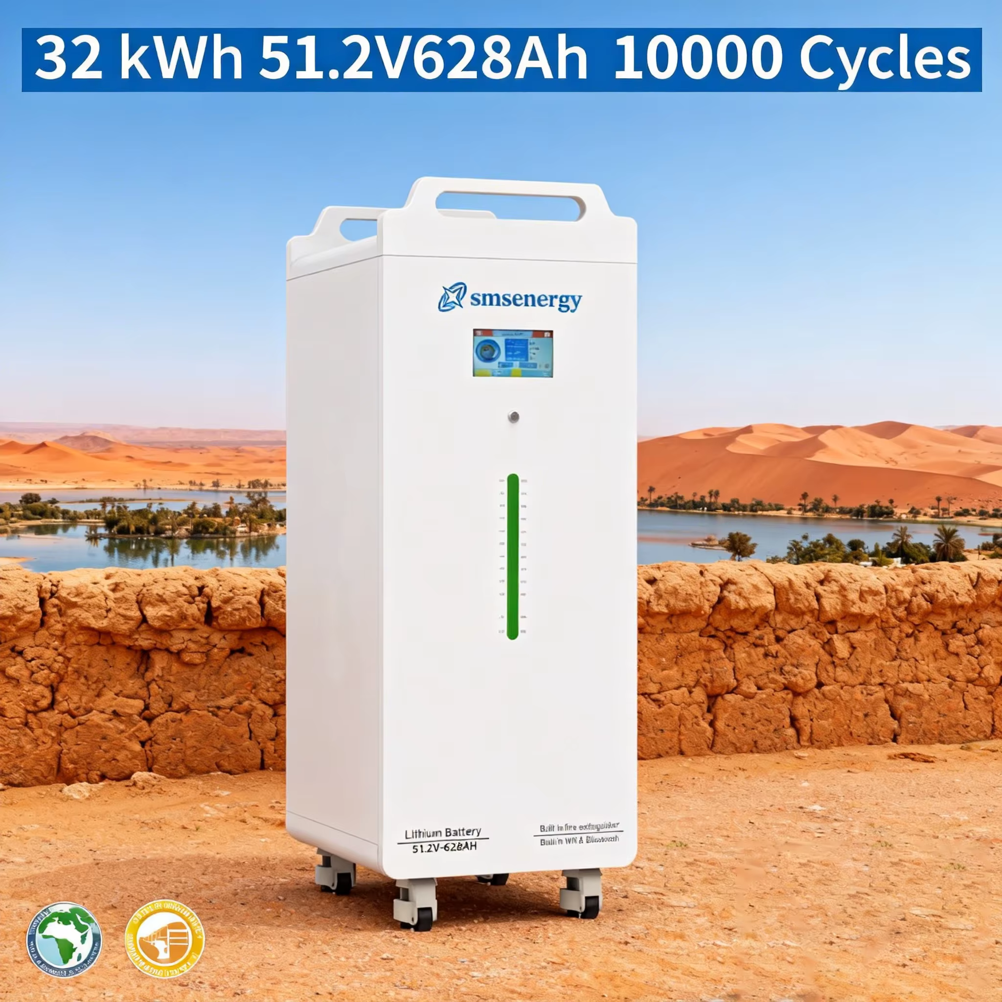 SMSenergy 32kWh 51.2V 628AH Household Energy Storage Lithium Battery Module — image 7
