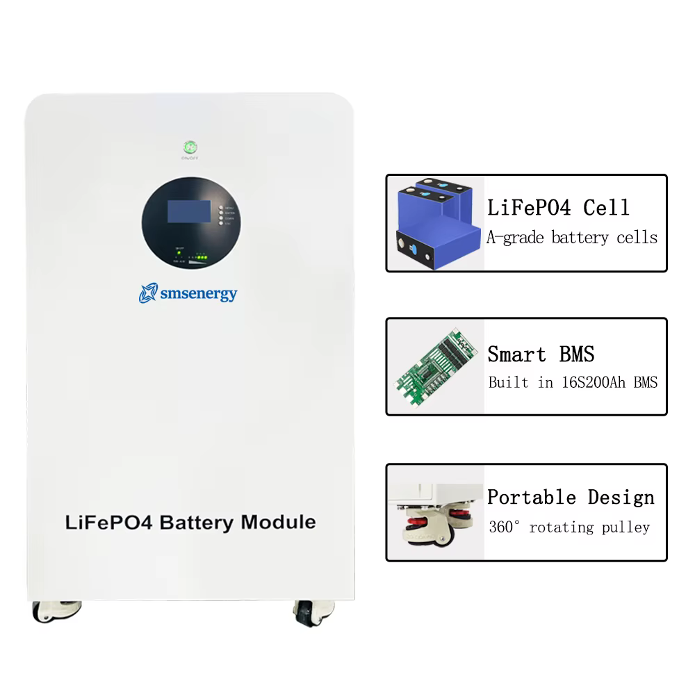 SMS Certified 51.2V 300Ah Lifepo4 Battery — image 2