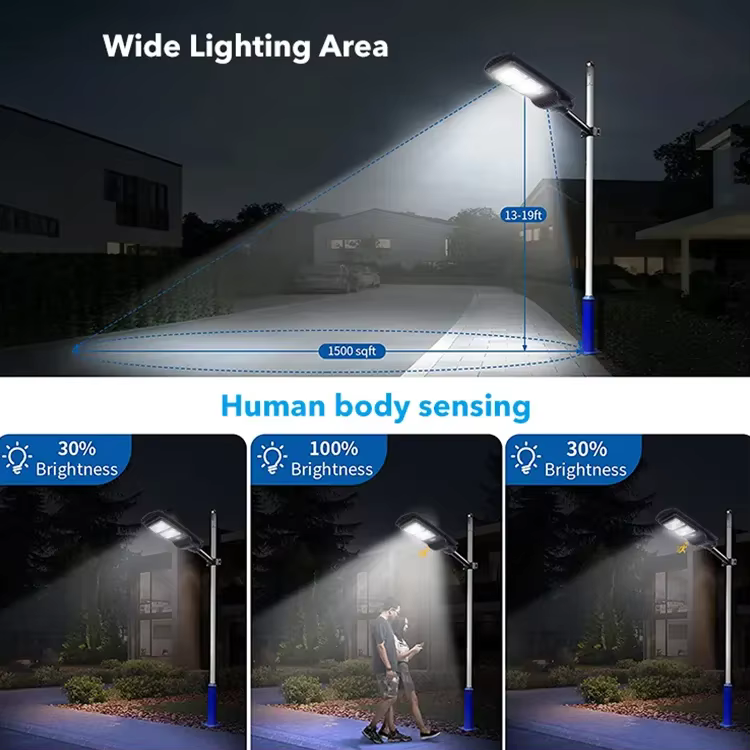 Wingosolar Outdoor Waterproof IP65 Solar Street Light — image 5