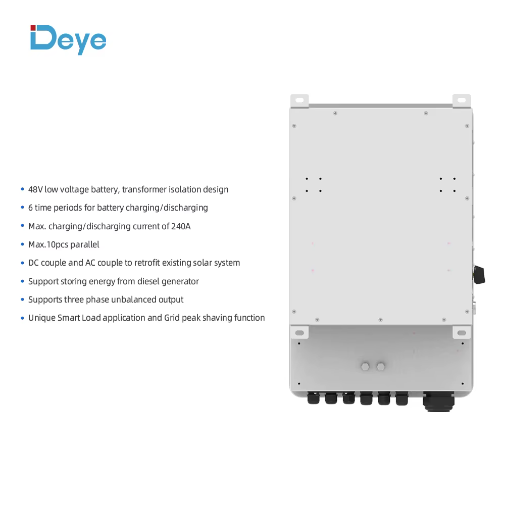 Deye 12000w Hybrid Three Phase Solar Inverter — image 3