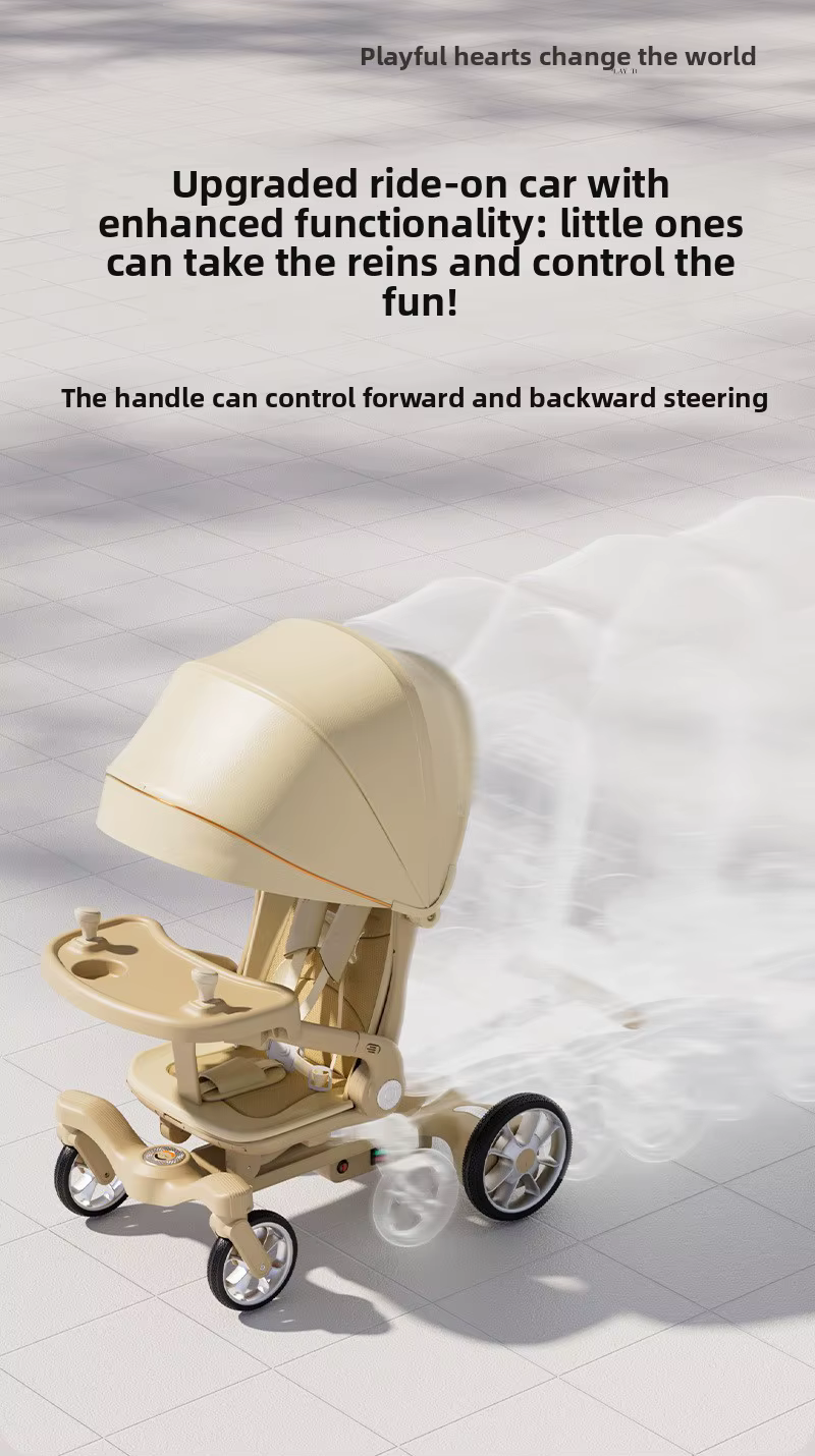 Customizable Lightweight Four-Wheel Stroller — image 6