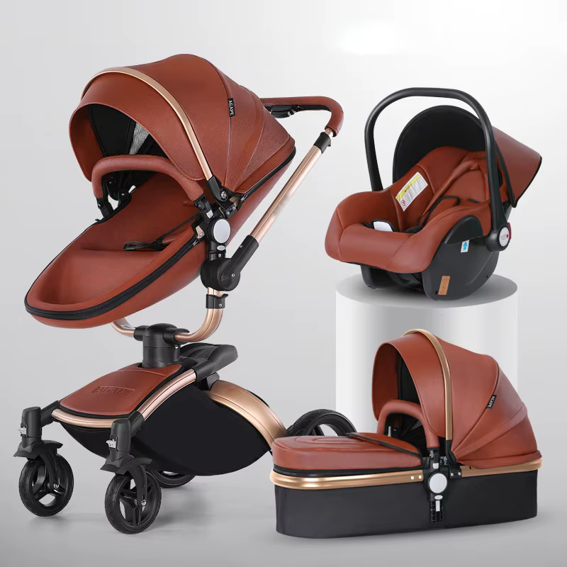 Customizable High-Landscape Baby Stroller — image 2