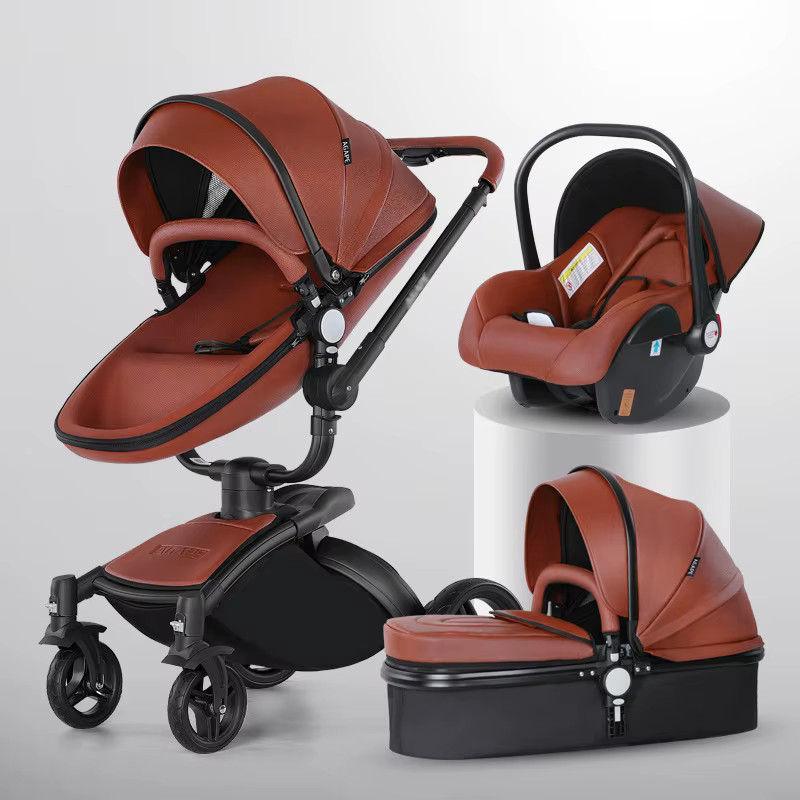 Customizable High-Landscape Baby Stroller — image 5
