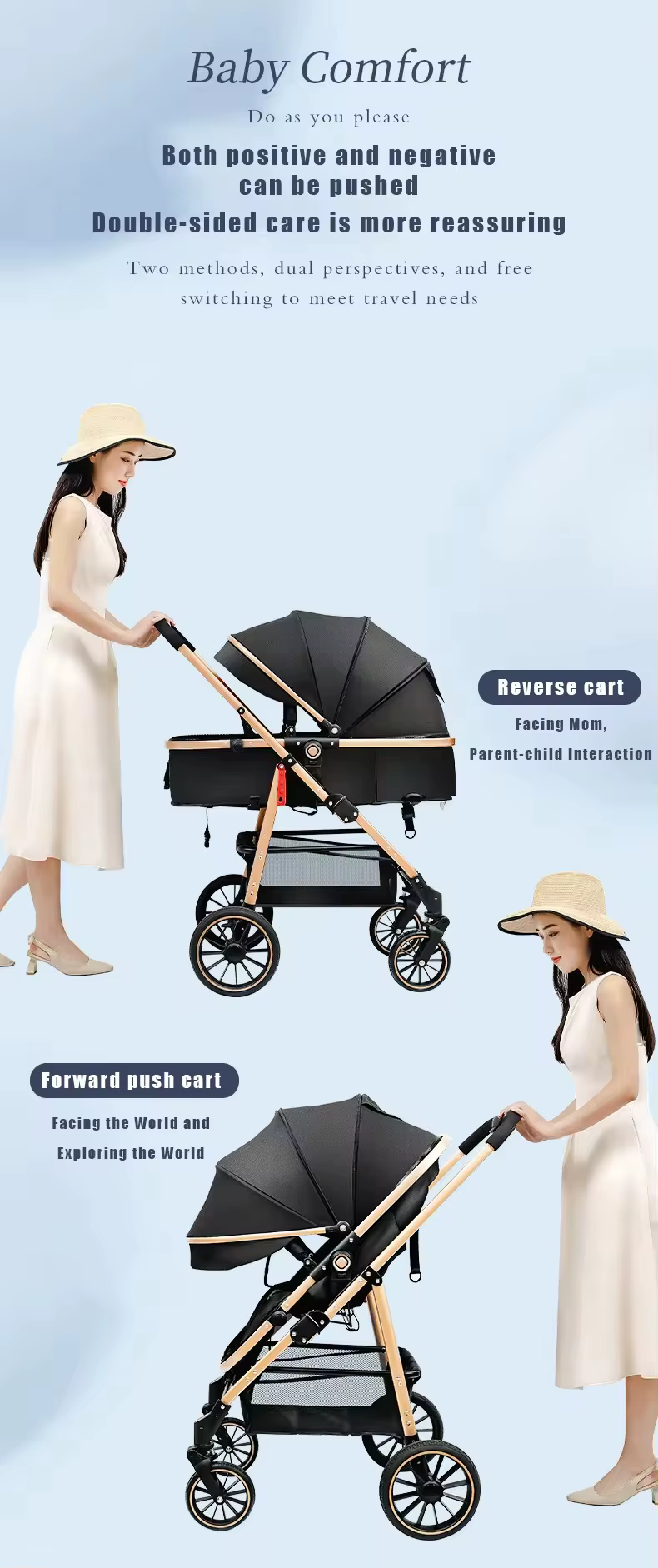 High Landscape Large Wheel Stroller — image 6