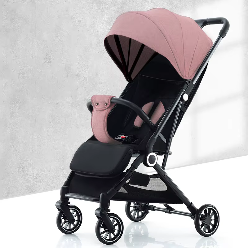 Customizable Alloy Frame Portable Folding Baby Stroller — image 2