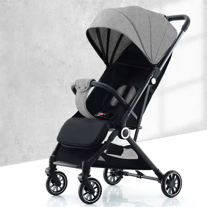 Customizable Alloy Frame Portable Folding Baby Stroller — image 3