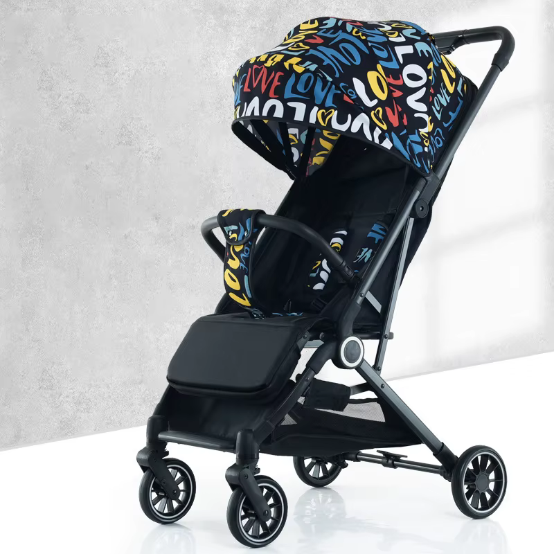 Customizable Alloy Frame Portable Folding Baby Stroller — image 4