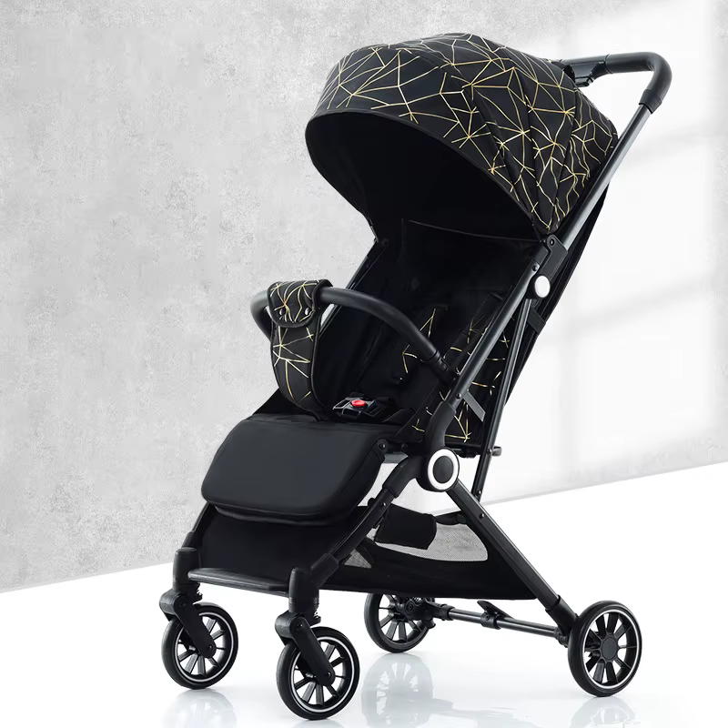 Customizable Alloy Frame Portable Folding Baby Stroller — image 5
