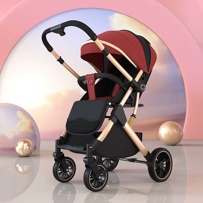 Lightweight and Foldable Baby Stroller — image 2