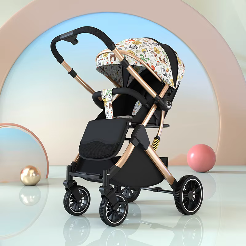 Customizable Lightweight Foldable Baby Stroller — image 2