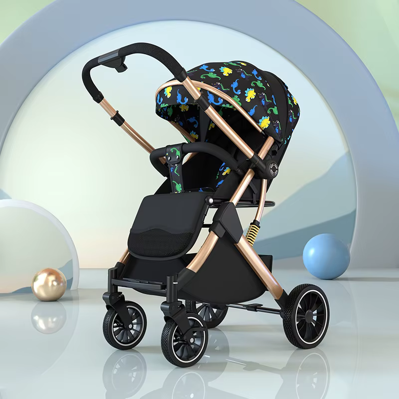 Customizable Lightweight Foldable Baby Stroller — image 3
