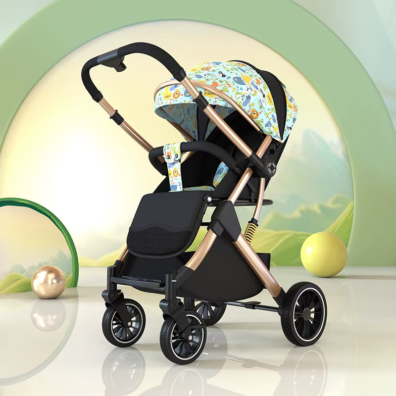 Customizable Lightweight Foldable Baby Stroller — image 4