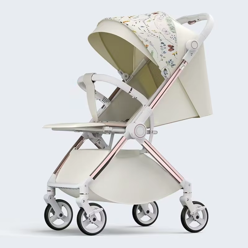 Customizable High-Landscape Two-Way Baby Stroller — image 4