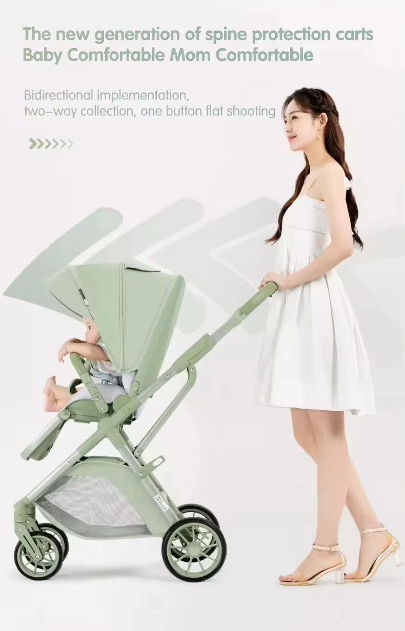 Baby Stroller Can Sit and Lie Down — image 6