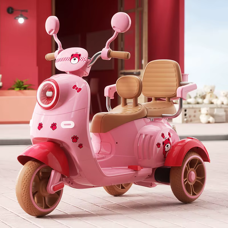 Customizable Children's Electric Motorcycle Tricycle — image 3