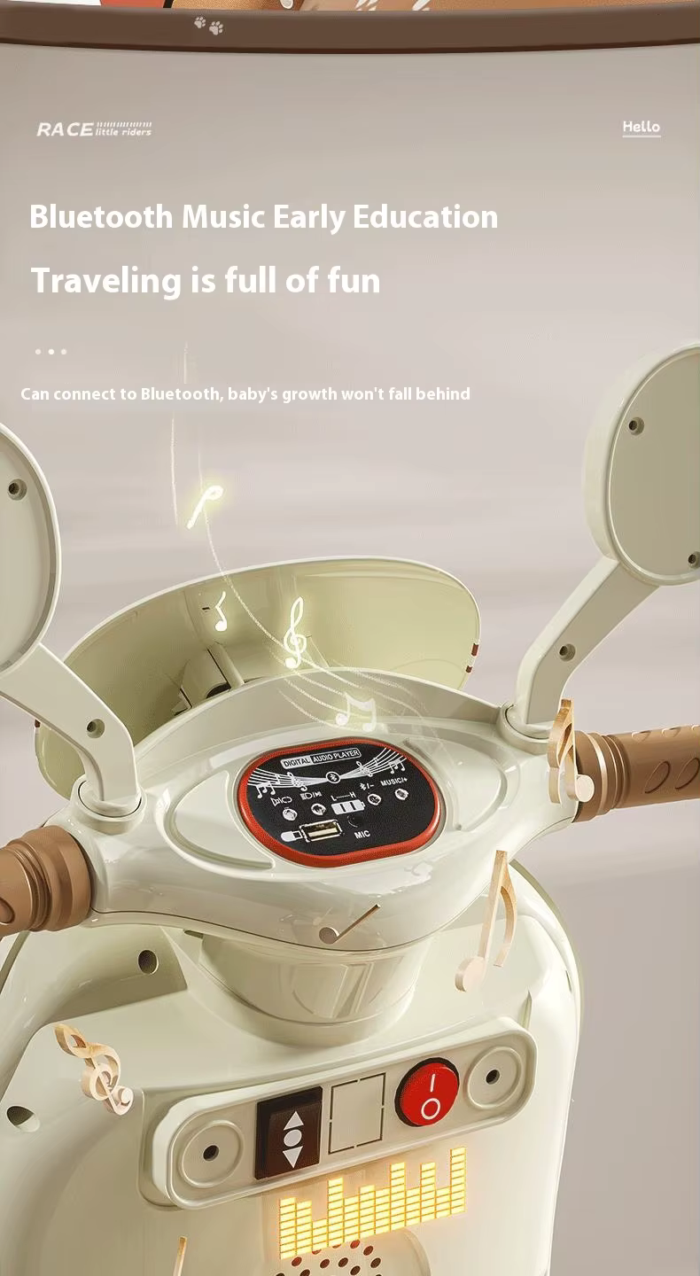 Customizable Children's Electric Motorcycle Tricycle — image 5
