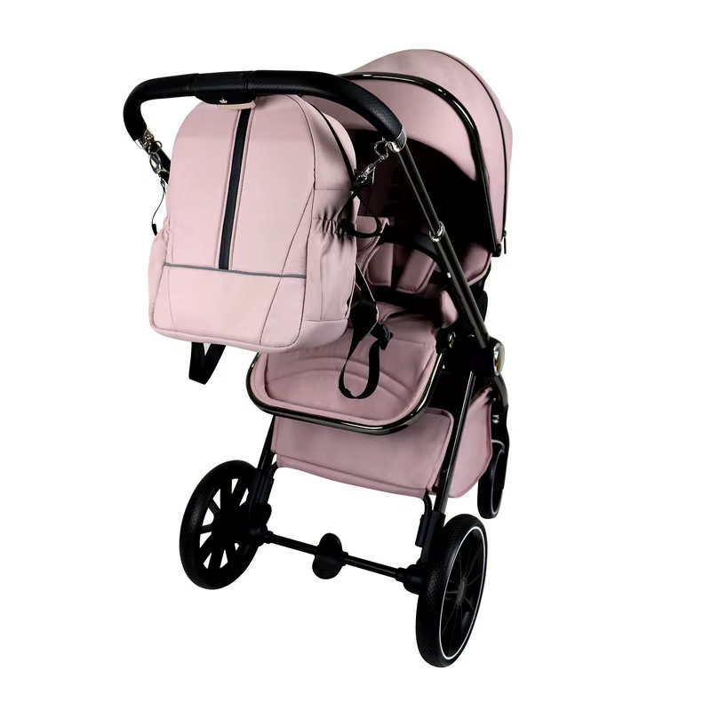 Lightweight Four-Wheel High-View Baby Stroller — image 4