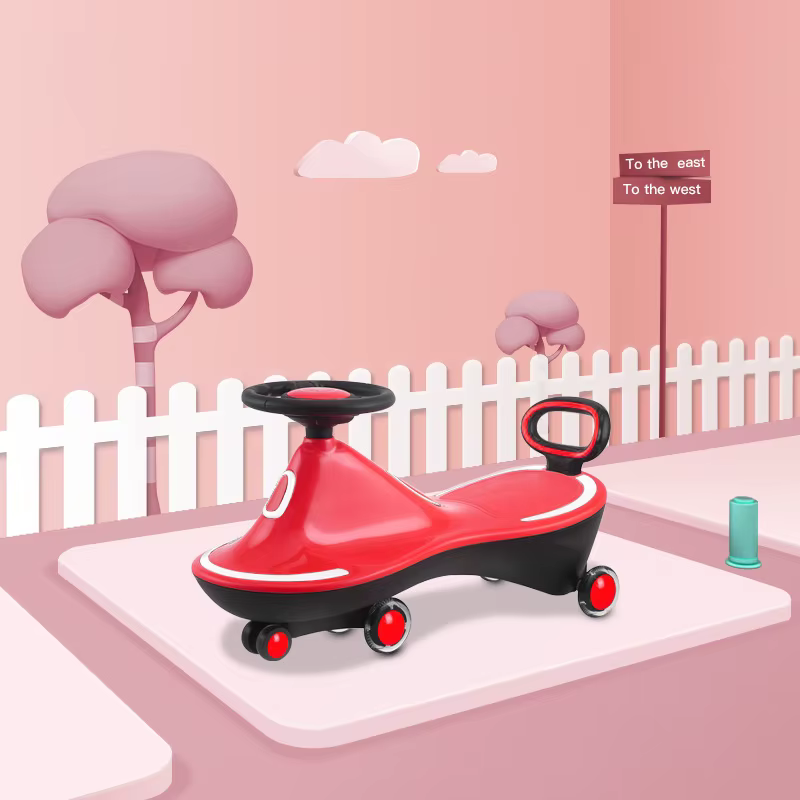 Customizable Plastic Four-Wheel Wiggle Car — image 2