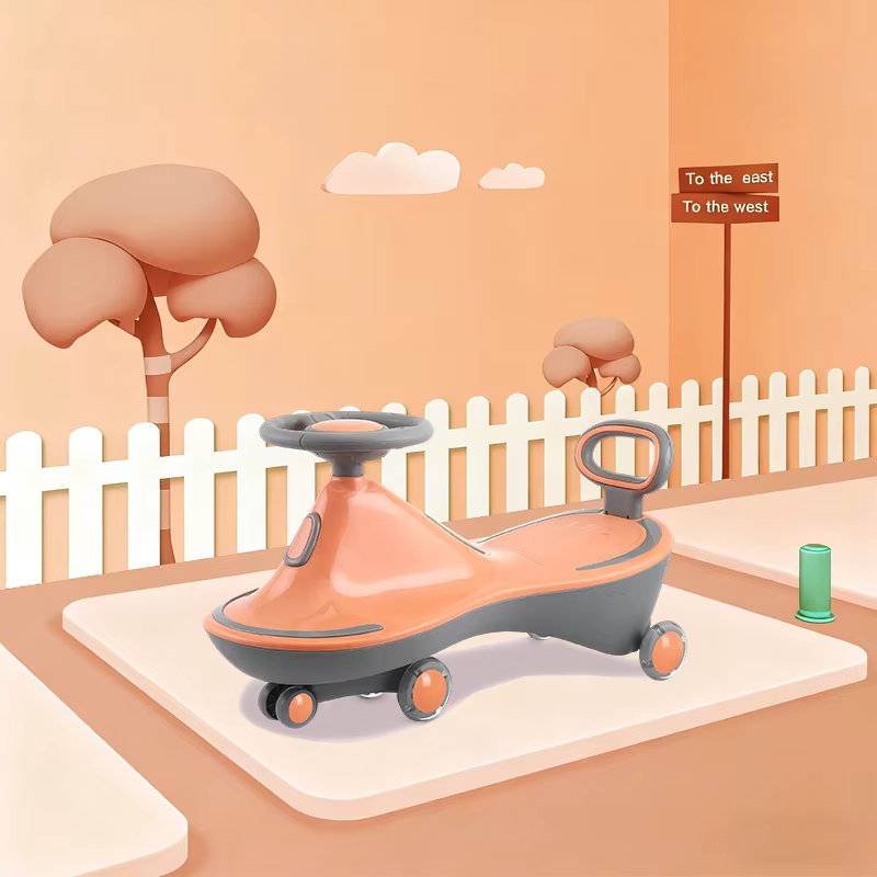 Customizable Plastic Four-Wheel Wiggle Car — image 6
