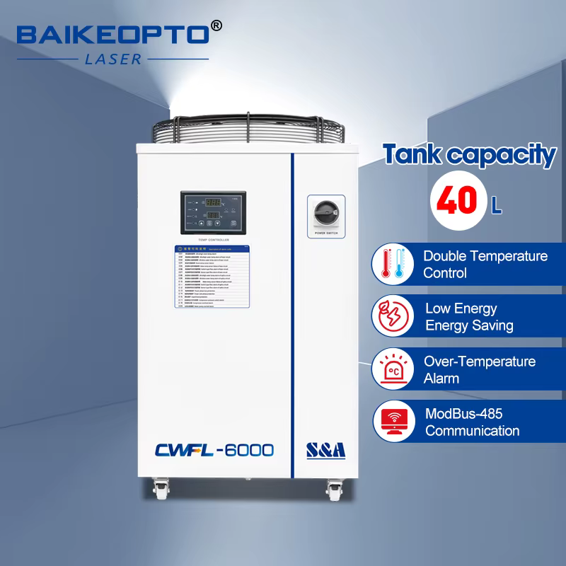 High Precision S&A CWFL-6000 Water Chiller — image 4