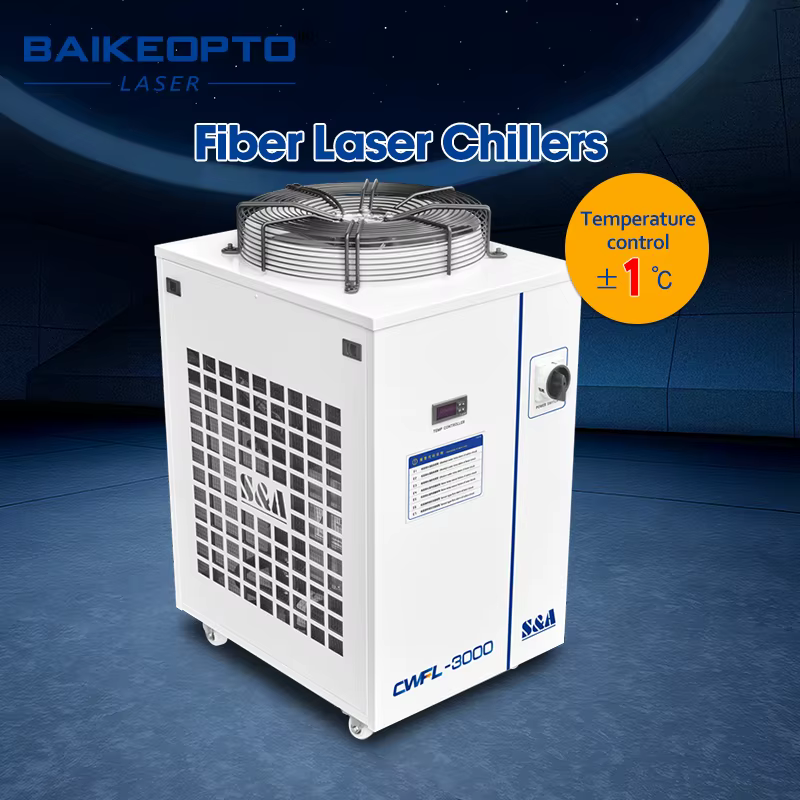 High Accuracy S&A CWFL-3000 Water Chiller — image 6