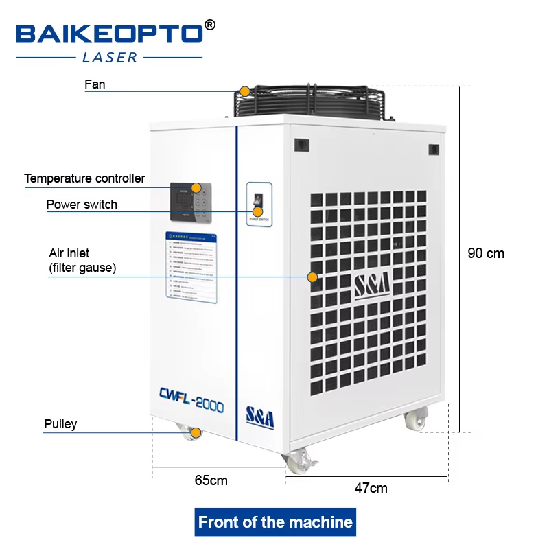 Intelligent Control S&A CWFL-2000 Water Chiller — image 2