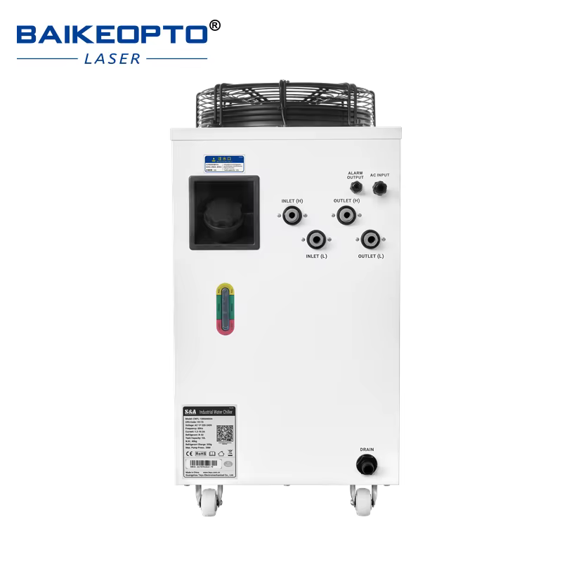 S&A CWFL-1500 1500W Dual Temperature Control Water Chiller — image 5