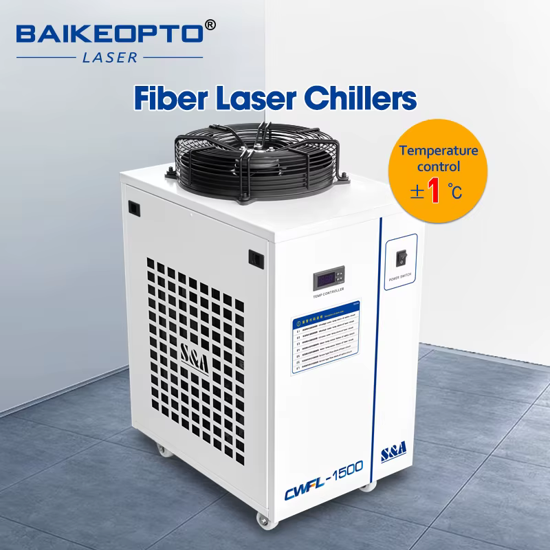 S&A CWFL-1500 1500W Dual Temperature Control Water Chiller — image 6
