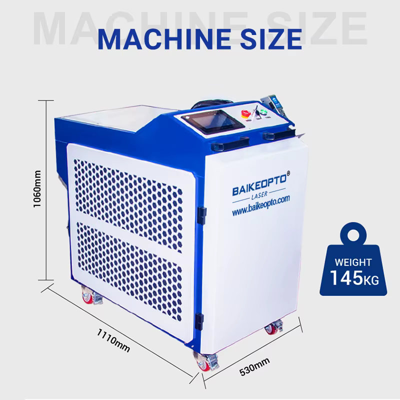 BWT 1500W 4 in 1 High Efficient Handheld Laser Welding Equipment — image 4