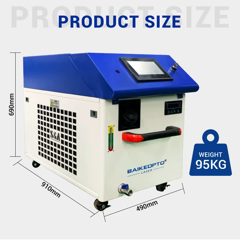 Portable 1500W Fiber Laser Cleaning & Welding Machine — image 6