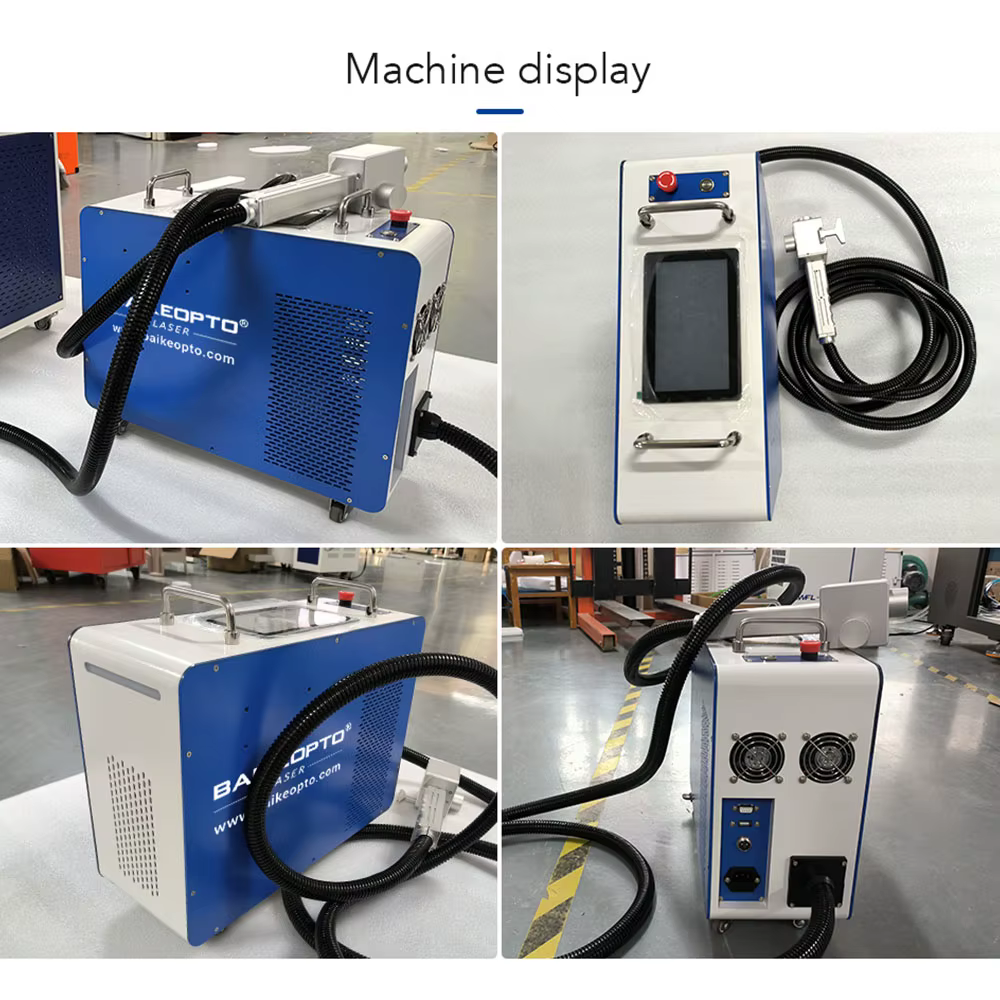 Portable Laser Rust Duct Paint Oil Removal Machine — image 4