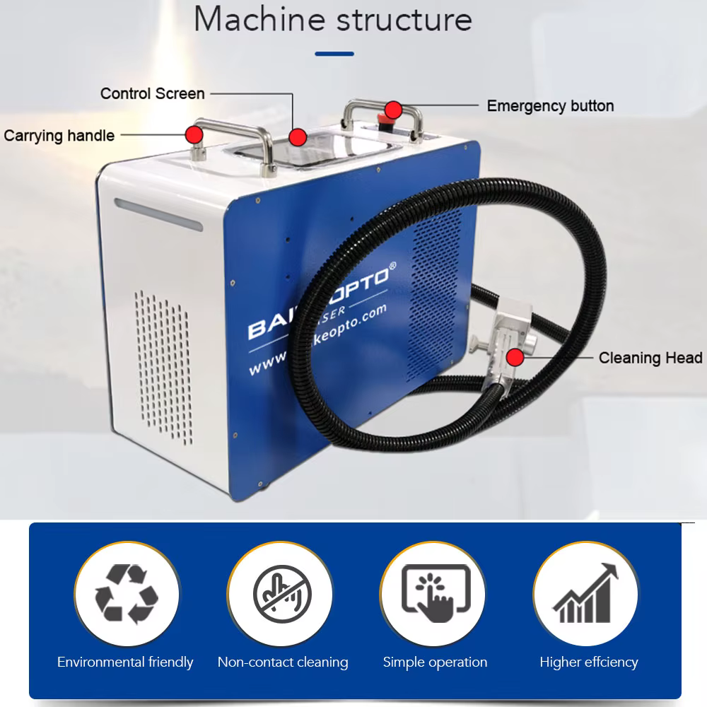 JPT Pulse Laser Cleaning Machine 200W 300W — image 4