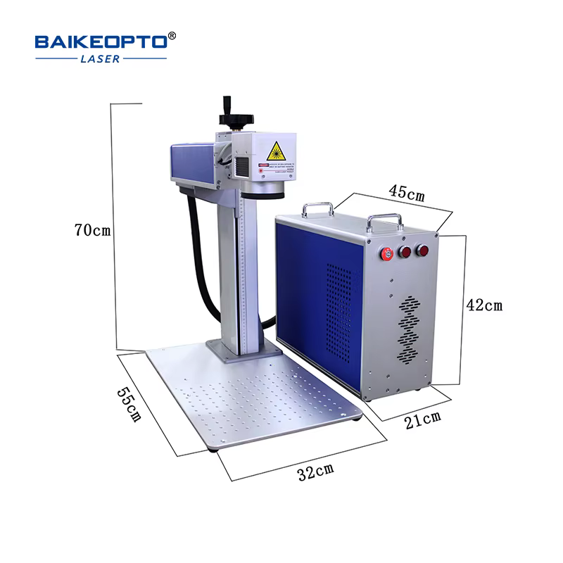 High Accuracy 30W Fiber Laser Marking Device — image 2