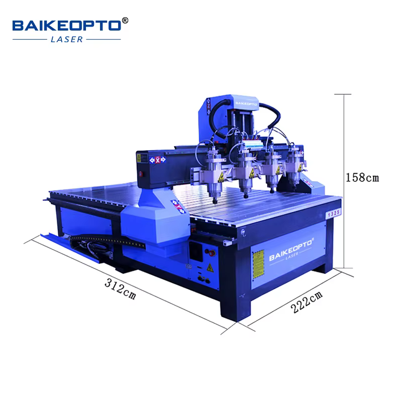 1500W 5 Axis Cylinder Woodworking CNC Router — image 3
