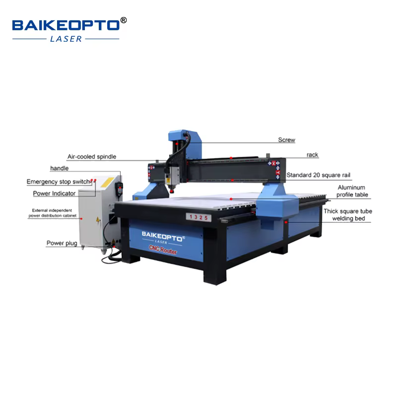CE Approved 2200W Wood Carving CNC Router Machine — image 6