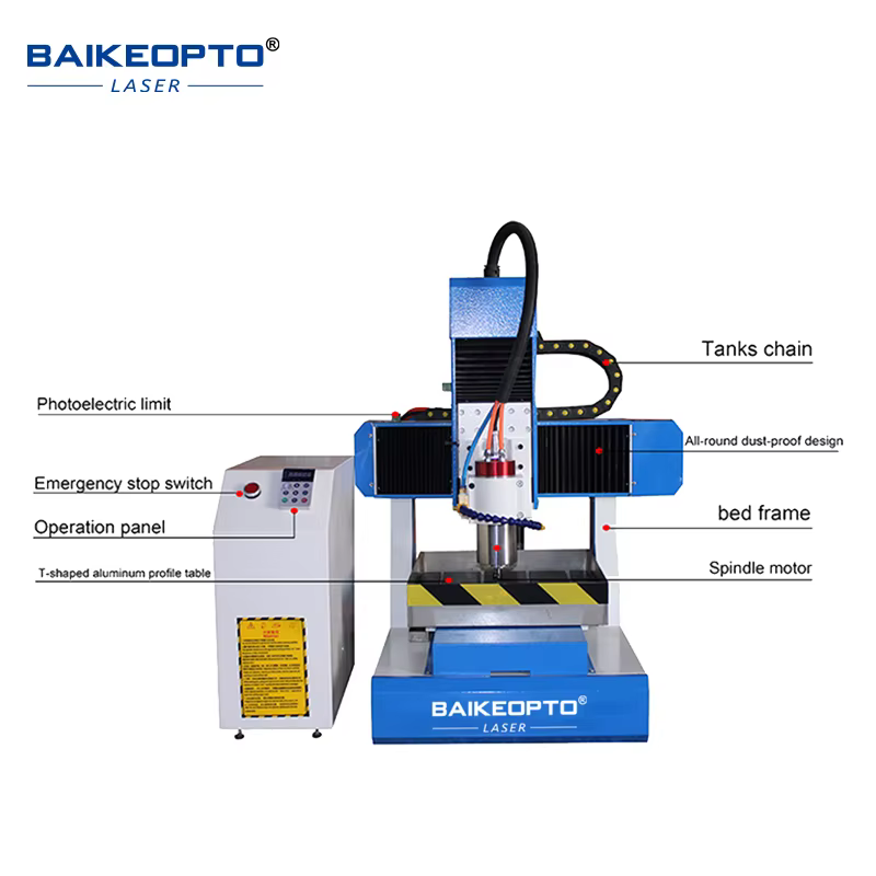 Mini Automatic 3D Sculpture Wood Carving Lathe — image 2