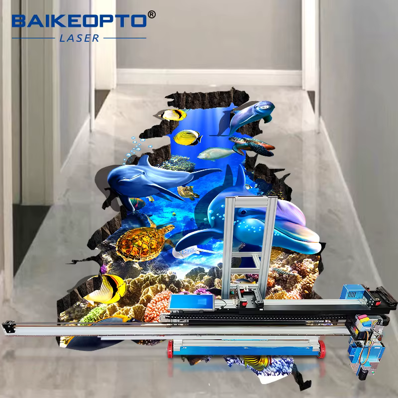 3D UV Mural Printer Wall and Floor 2 in 1 Printing Machine — image 3