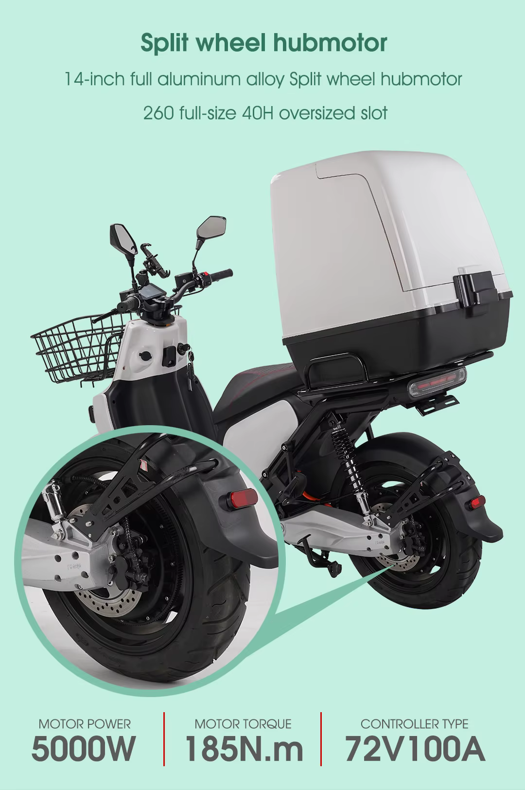 Industrial Cafeteria Motorcycle F&R Brakes — image 3