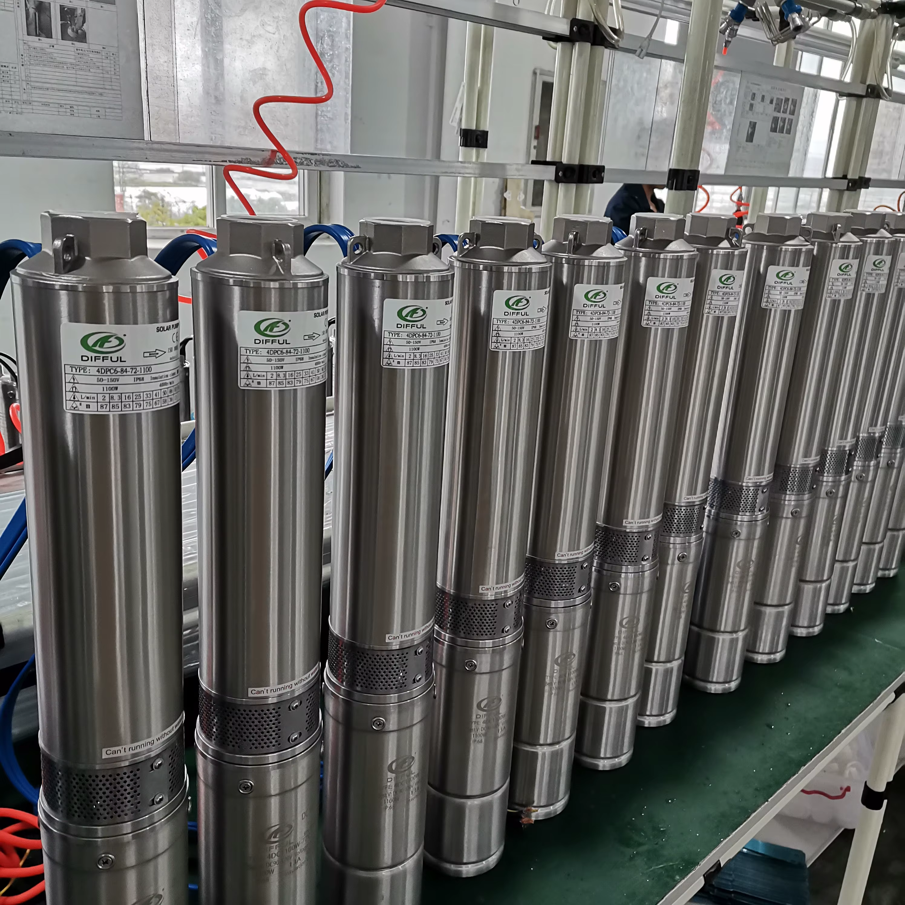 1.1kw (1.5hp) DC Submersible Solar Power Water Pump — image 5