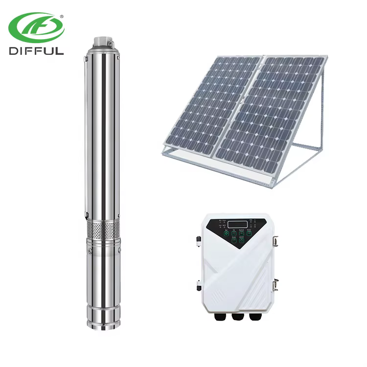 Solar Pump Deep Well Agriculture DC Water Pump — image 2