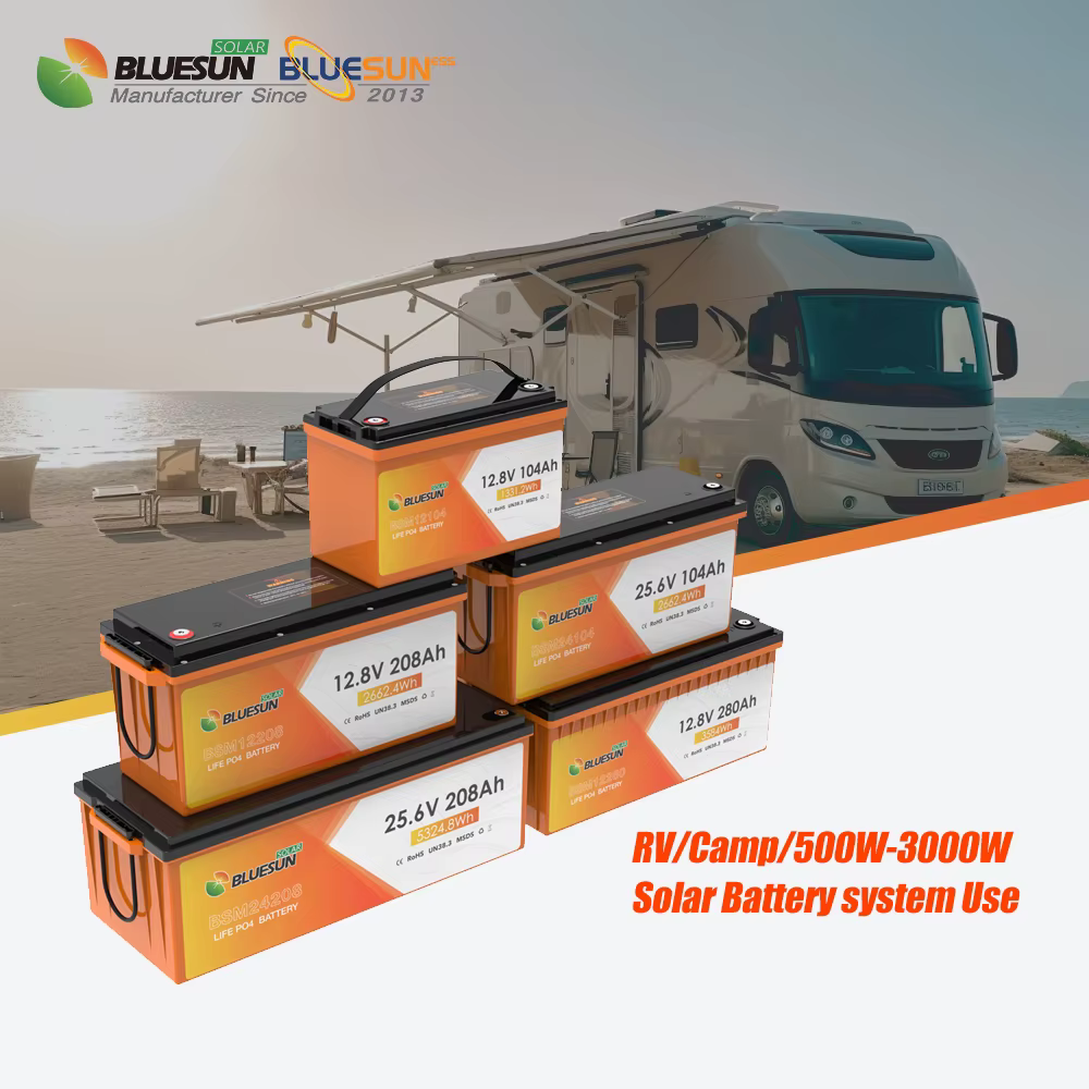 Bluesun Lifepo4 Lithium Battery 12V 24A 100AH 200AH — image 2