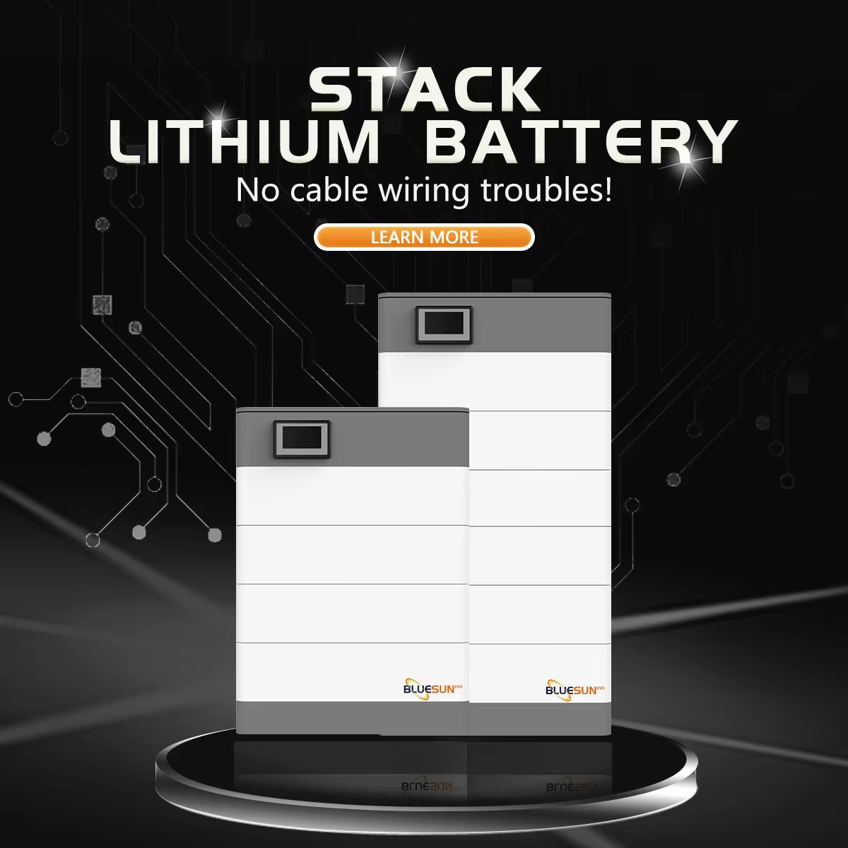 Bluesun 48V Lithium Battery 51.2V 50Ah — image 4
