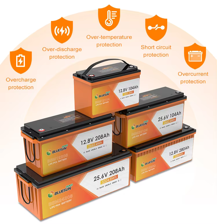 Bluesun Solar Energy Storage System Lifepo4 Battery — image 5