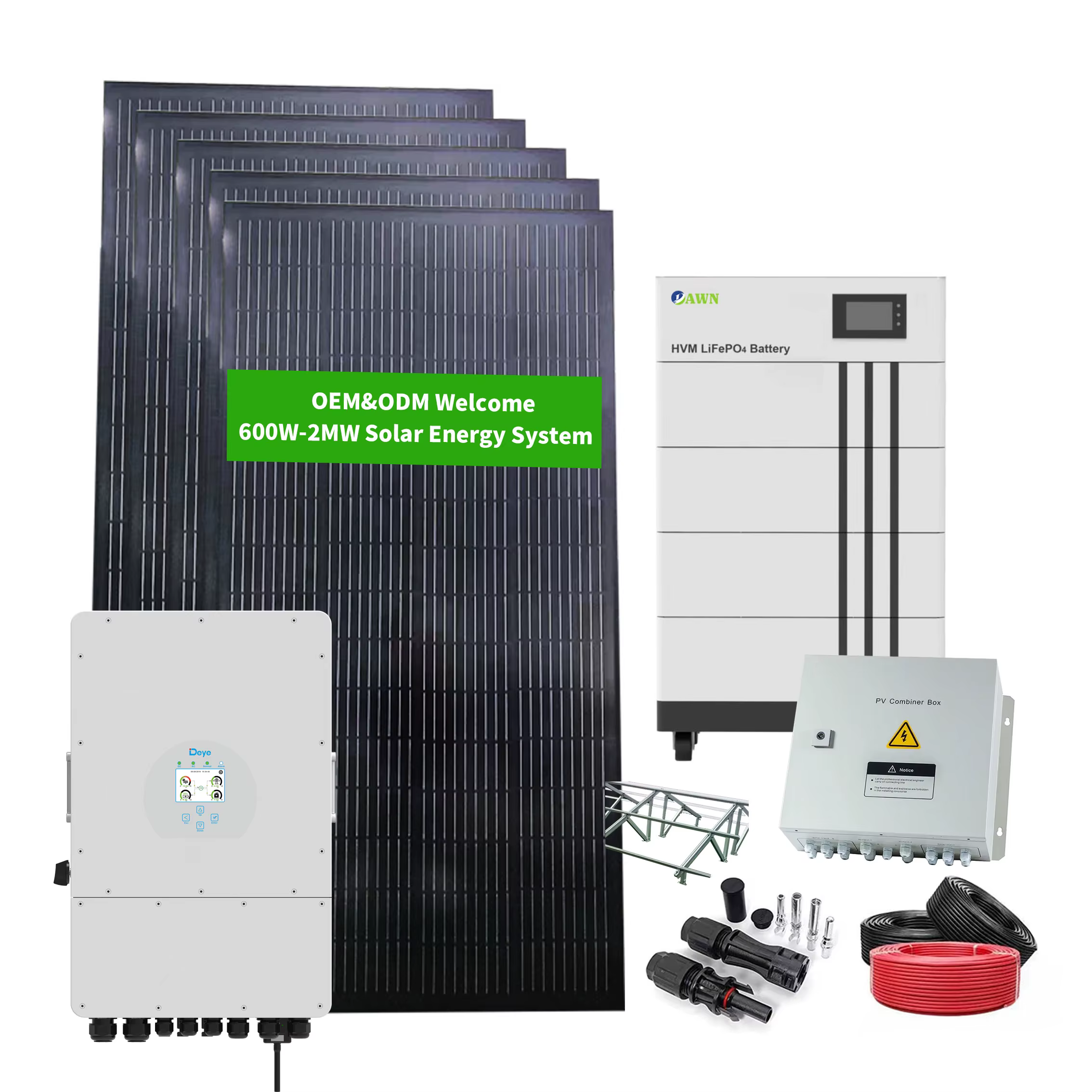 10KW 20KW 30KW Complete Hybrid Smart Solar System — image 4