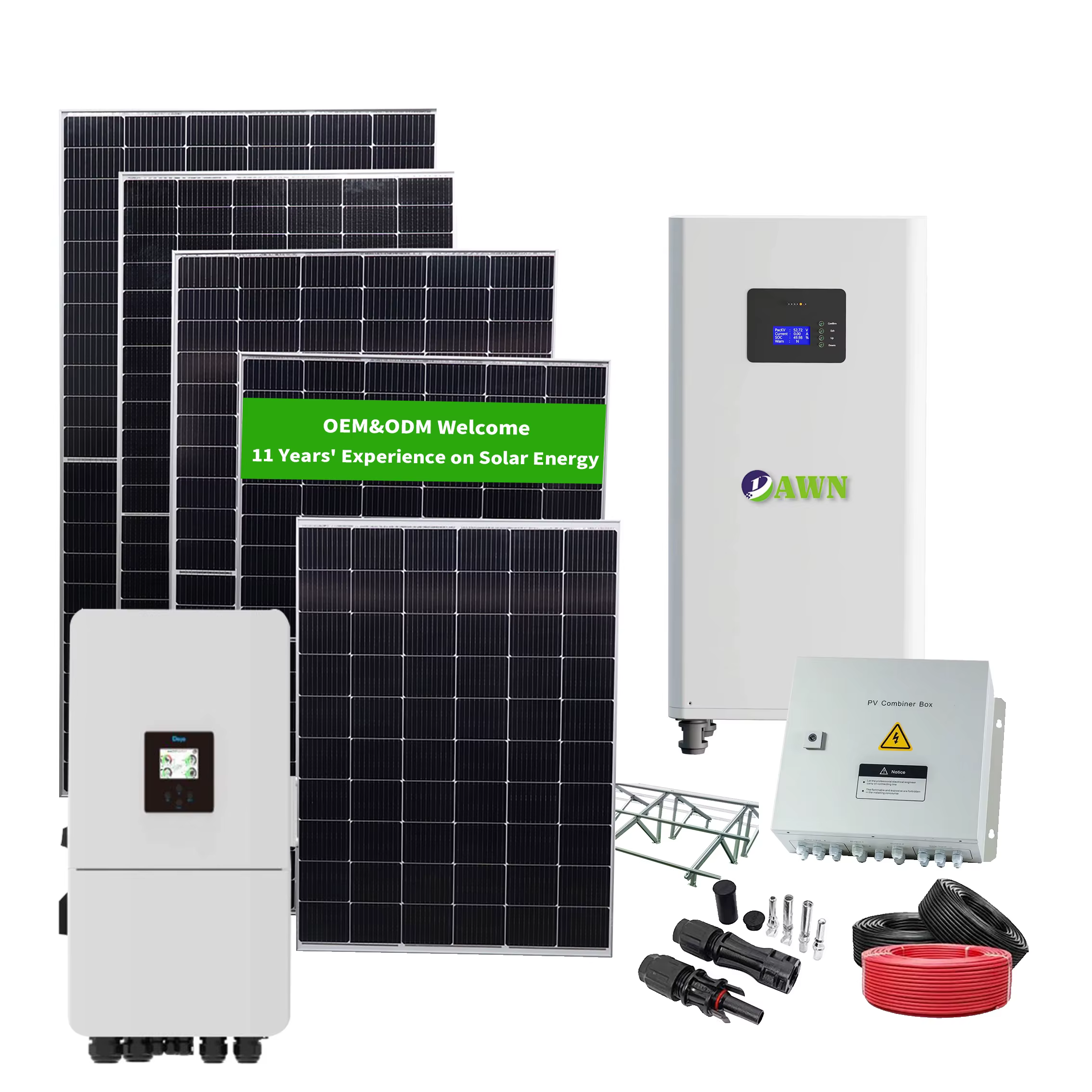 5KW to 10KW Home Complete Package Set Solar Energy System — image 2
