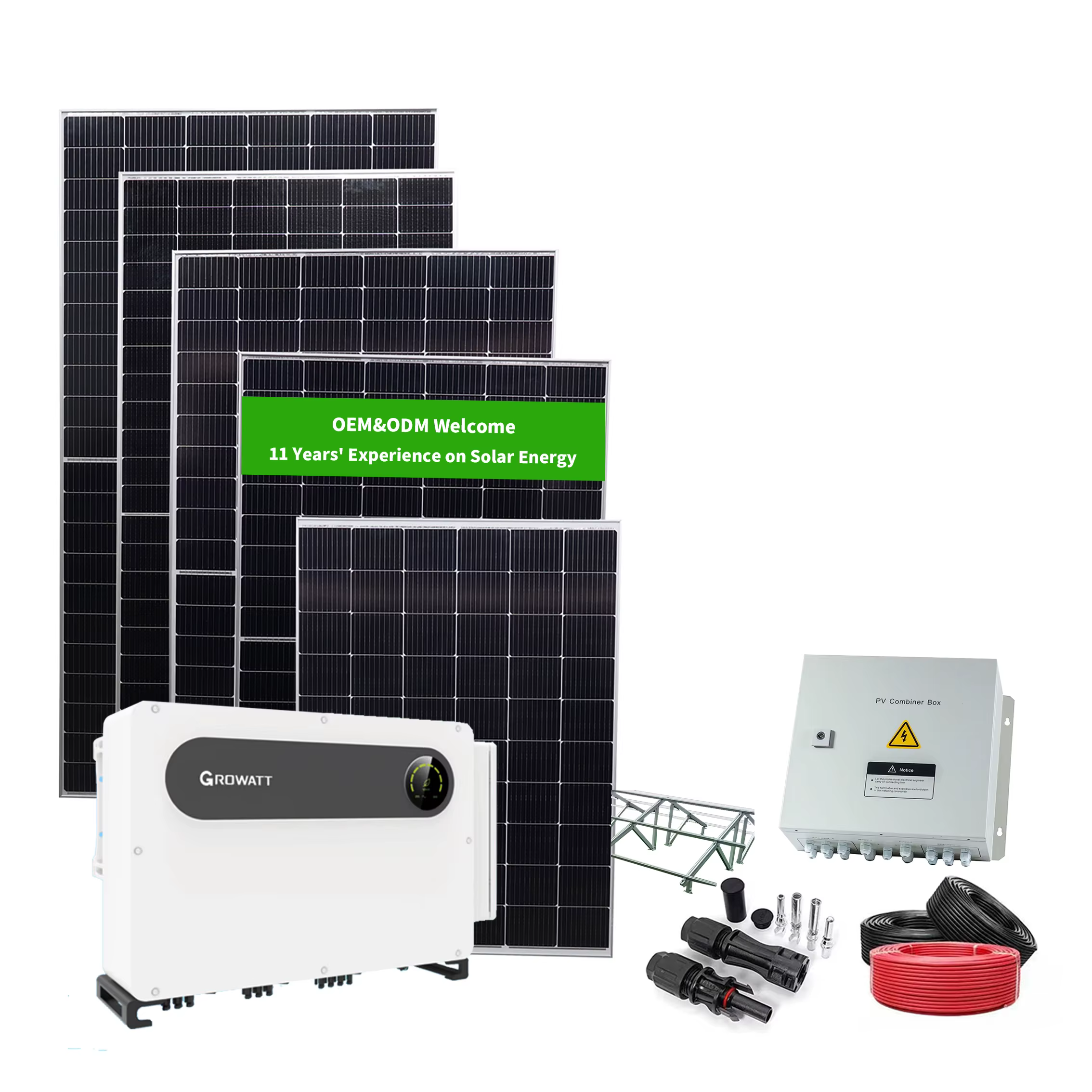 500KW On Grid Solar Power System — image 2